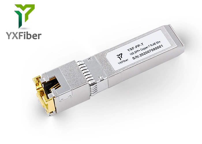 Hpe Jl563A Compatible SFP+ Module 10gbase-T SFP to RJ45 CAT6/Cat5e RJ45 30m Support 10/100/1000base 2.5g Copper SFP