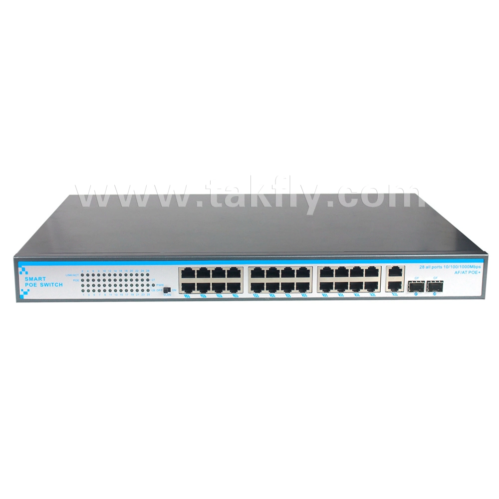 24 Port 1000m Smart Fiber Optic Switch Optical Ethernet Switch