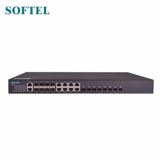 Softel 光ファイバー機器 8 Pon ポート Gpon Epon OLT