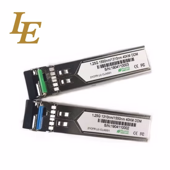 10g SFP モジュール Sx Dx SFP 850nm 1310nm 光トランシーバ